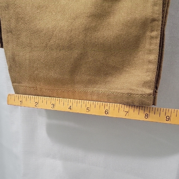 Levi's Low Pro Mid Rise Straingh Leg Men's Khaki  Size 31X30 - Picture 8 of 9